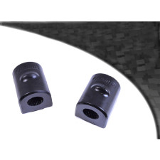 Barra estabilizadora do chassis dianteiro Silentblock Powerflex preta 21mm Ford Focus MK2 RS