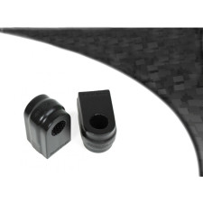 Silent Bloc Powerflex Preto Barra de Rolagem 24 mm Renault Megane 3 RS pós-2008 (2 peças)