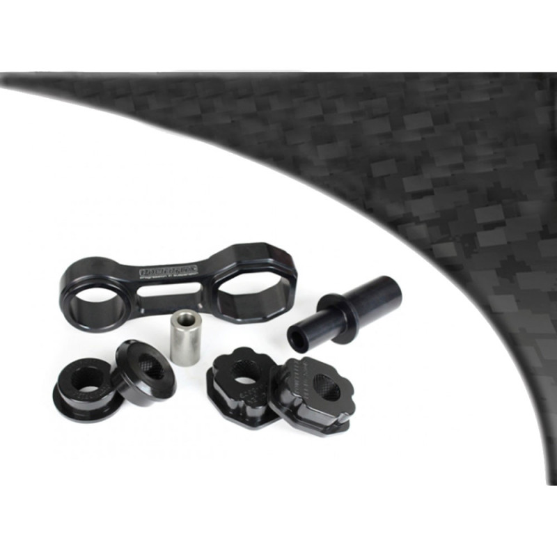 Silent Bloc Powerflex Preto suporte de binário inferior (track) Fiat 500 pós-2007 (1 peça)Array