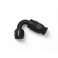 Racor hembra 120° OBP, tipo PTFE, aluminio negro