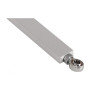 Barra de tracción/enganche extendida gris para carro para neumáticos BG-R110P/111P