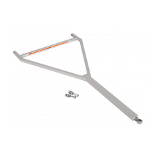 Barra de tracción/enganche extendida gris para carro para neumáticos BG-R110P/111P
