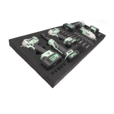 Kit de herramientas Kielder para carro de espuma EVA KWT-108-01 945x400x50mm
