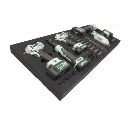 Kit de herramientas Kielder para carro de espuma EVA KWT-108-01 945x400x50mm