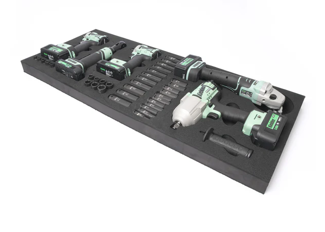Kit de herramientas Kielder para carro de espuma EVA KWT-108-01 945x400x50mmArray