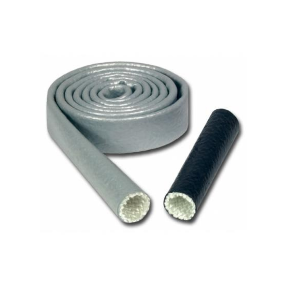 Manga de silicone de alta temperatura e fibra de vidro (cinzenta) COOL IT - 1,90 cm x 30 cmArray
