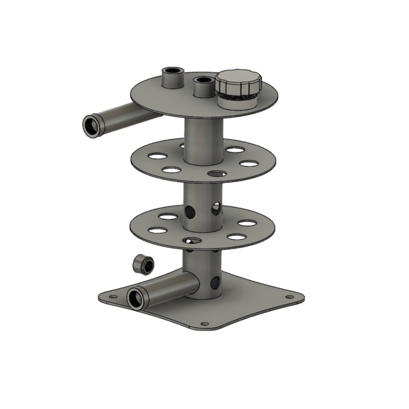 Tanque de aceite V2 OBP 2 galones (7.6L) Ø190mm x A 360mmArray