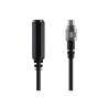 Cable de micrófono AIM Jack 3,5 hembra 1m
