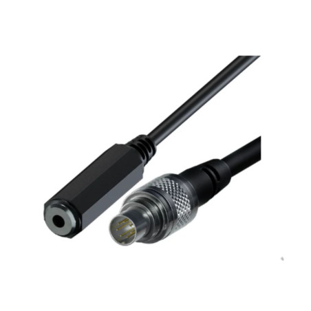 Cable de micrófono AIM Jack 3,5 hembra 1m