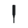 Cable de micrófono AIM Jack 3,5 hembra 1m