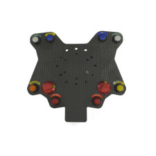 Mando de volante inalámbrico de carbono AIM de 10 botones
