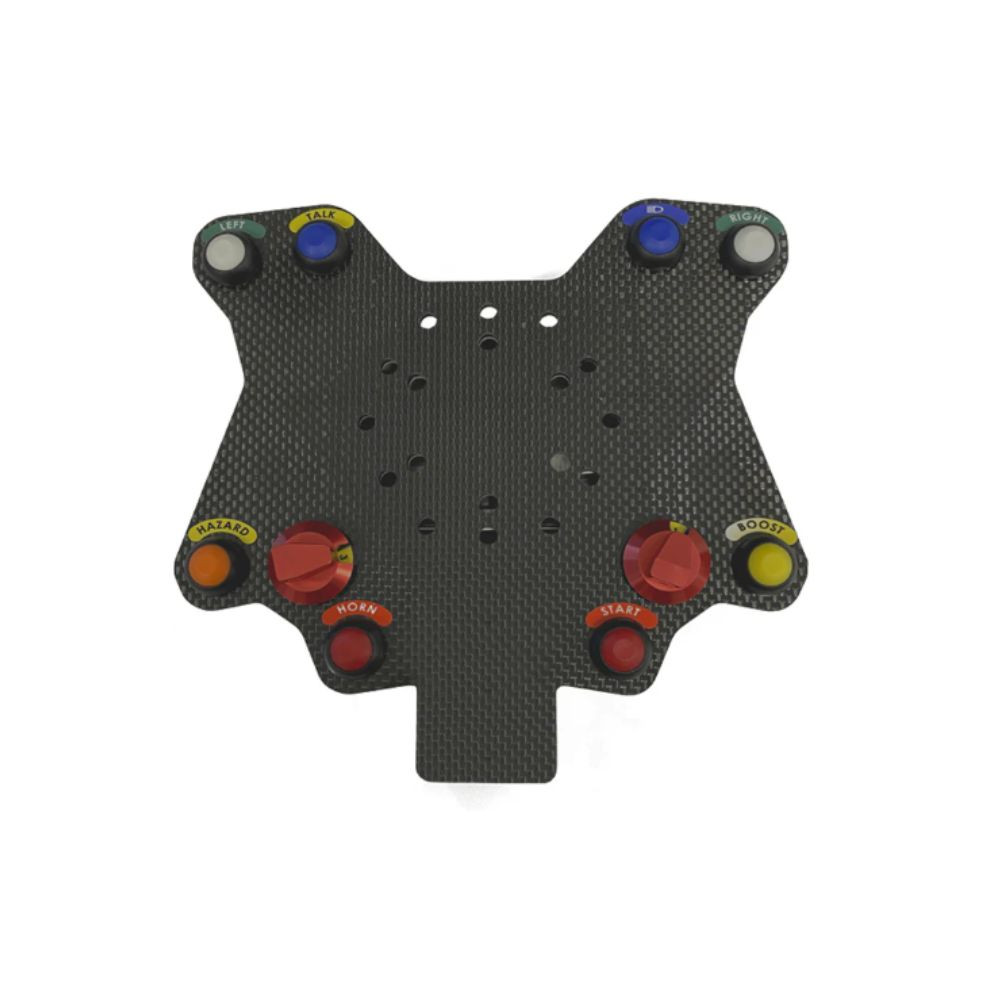 Controlador de volante em carbono sem fios AIM 10 botõesArray