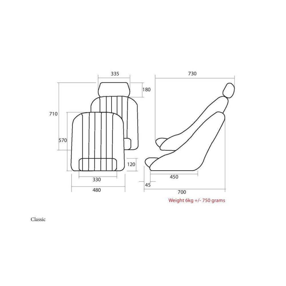 baquet COBRA ClassicArray