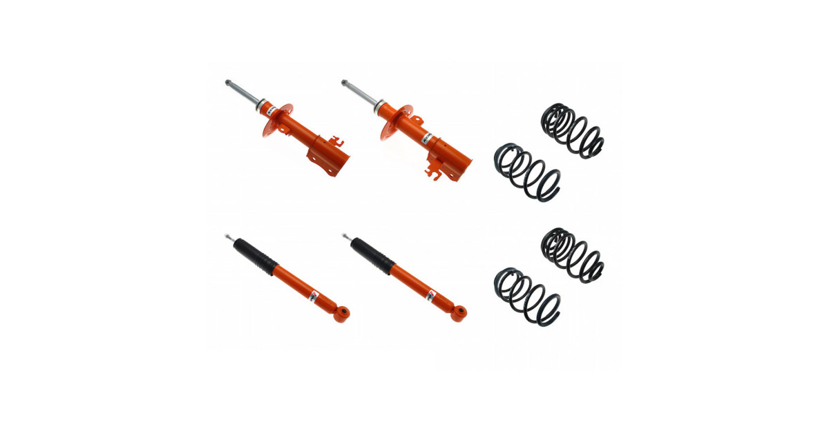 Kit de amortecedores Koni STR.T VW Golf 1 GTI (Carga dianteira a partir de 661 kg, carga traseira a partir de 661 kg, carga tras