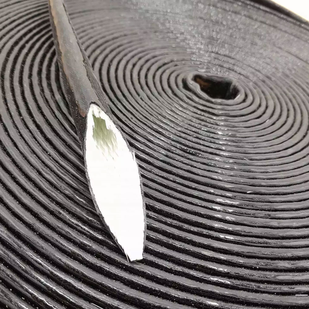 Manga de isolamento em fibra de vidro de silicone preta OBP 260°C Comprimento 1mArray