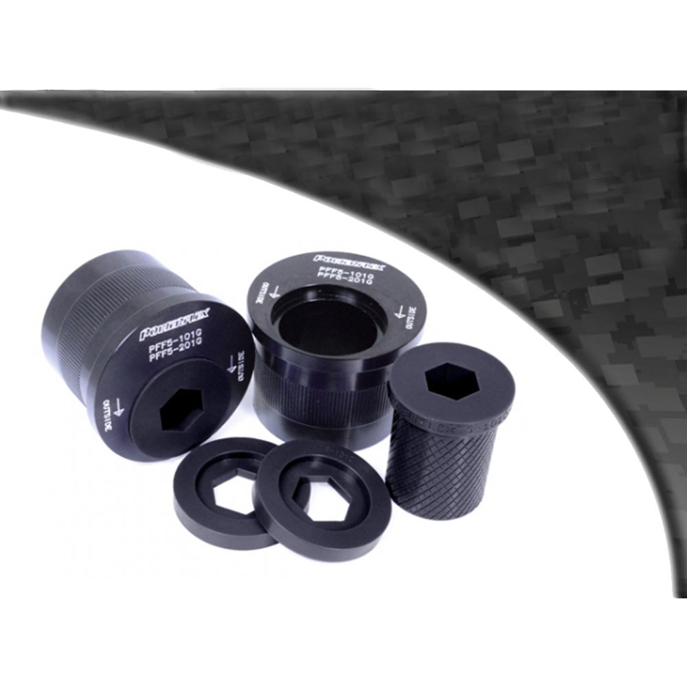 Silent Bloc Powerflex Preto Traseiro Triângulo Dianteiro, Cursa Ajustável Mini Coupe R58 (2011 - 2015)Array
