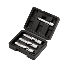 Juego de llaves de vaso para bujías de incandescencia Draper, 3/8'' (4pcs).