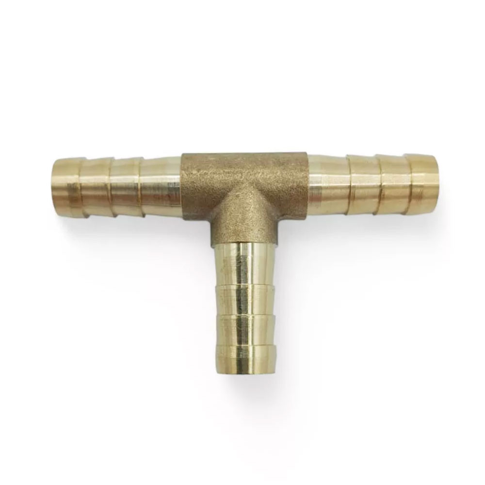 Encaixe em T OBP para mangueira de combustível 8mm latãoArray