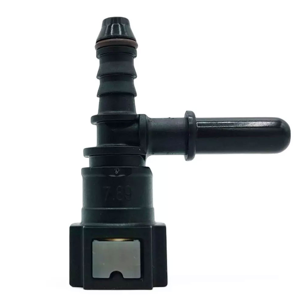Racord 8mm OBP SAE J0244 diámetro 7,89 negro (lado macho origen)Array