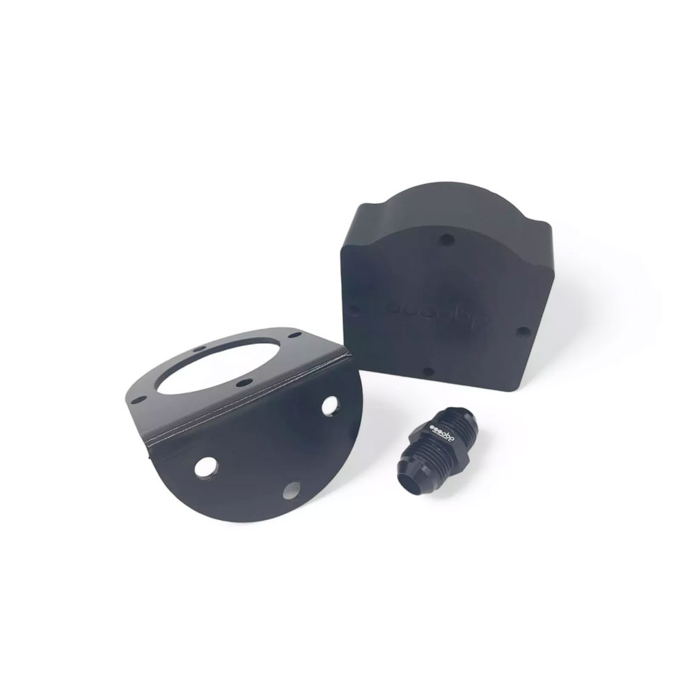 Adaptador do filtro remoto preto OBP (suporte + adaptador 3/4-16UNF)Array