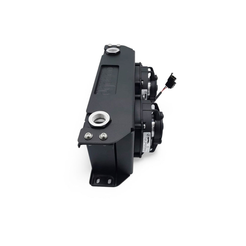 Suporte do radiador de óleo OBP 13 filas / ventilador duplo SPAL Array