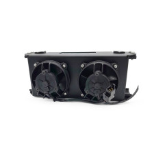 Soporte de radiador de aceite OBP 16 filas / ventilador SPAL doble