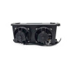 Soporte de radiador de aceite OBP 16 filas / ventilador SPAL doble