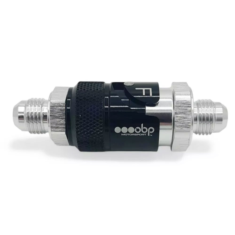 Conector rápido aluminio Dash 8 negro OBPArray