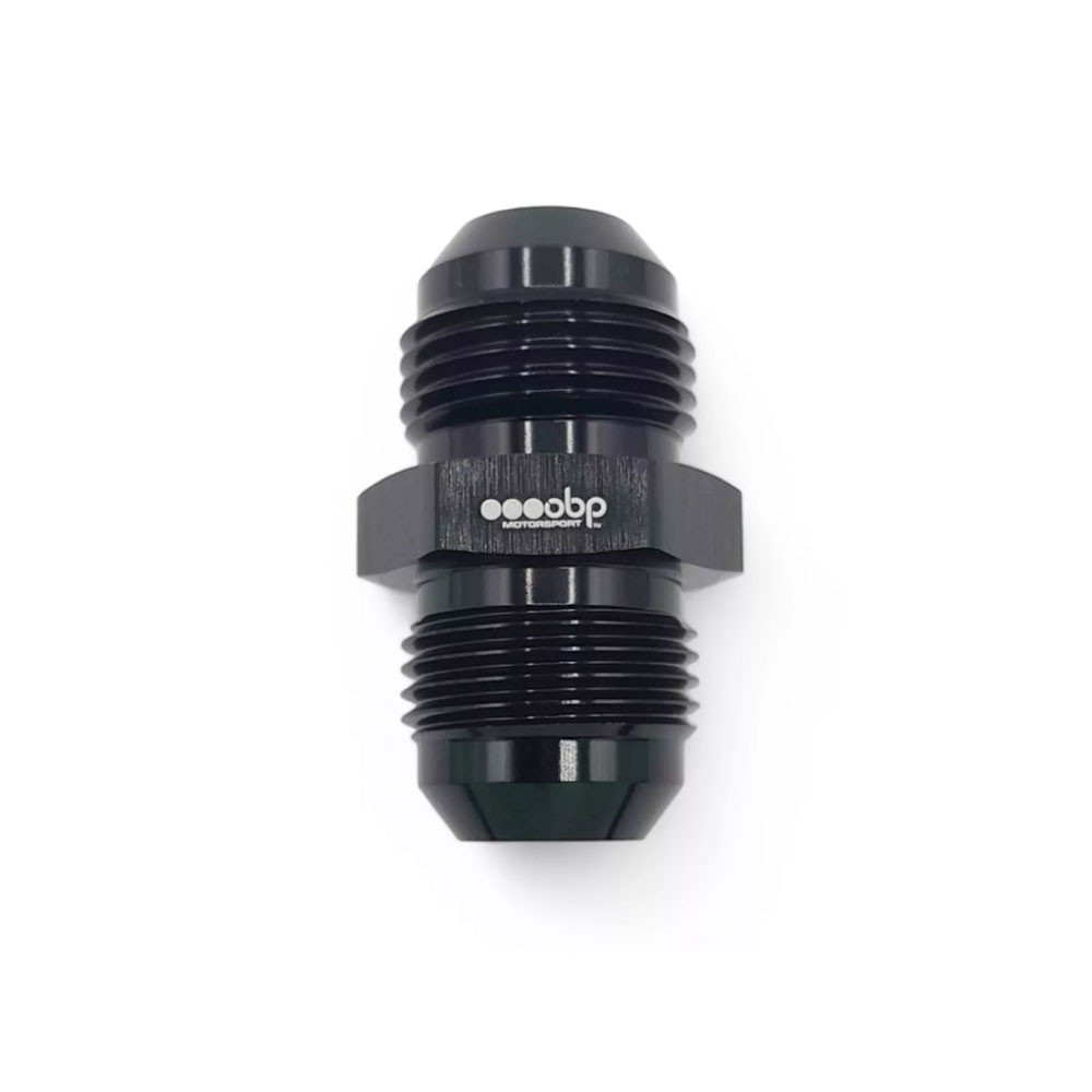 Racord macho recto aluminio negro OBPArray