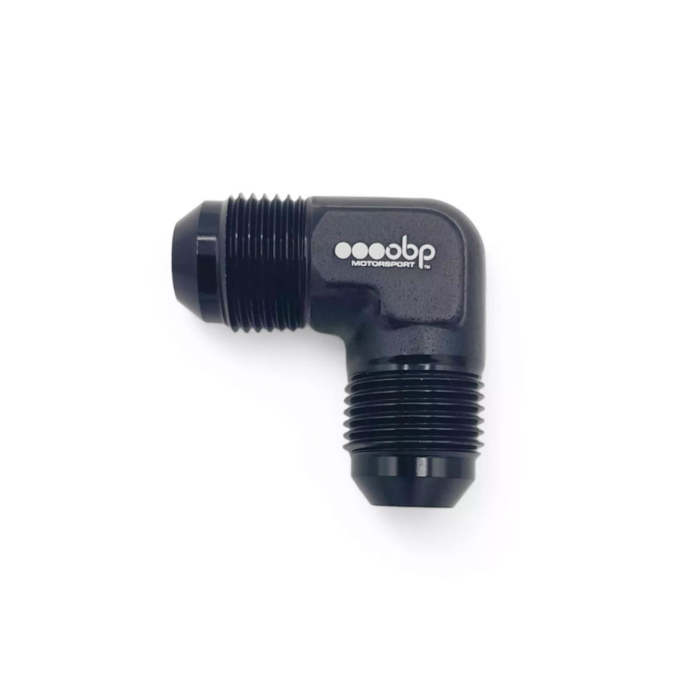 Adaptador estándar 90° negro OBPArray