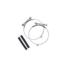 Pinças para condutas de ar Revotec diâmetro 76mm (o par)