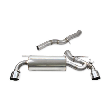 Silenciador traseiro 114mm Racing Inoxcar Toyota Supra Mk5 GR 2,0 turbo após 2020