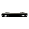 Fijaciones laterales bajas GT2i Club acero negro 3mm 360mm