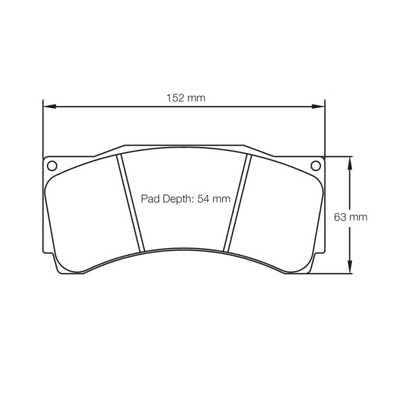 Pastilhas de travão Pagid S8250 RSXArray