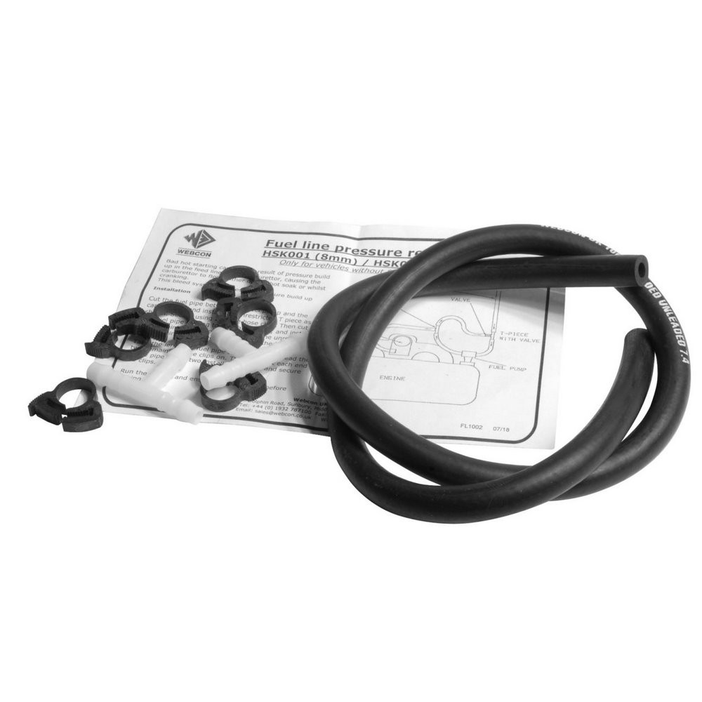 Kit de descompresión del conducto de combustible para carburadorArray