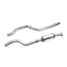 Tubo central com silenciador Inoxcar BMW F21 118i 1,5 2015-2019