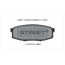 Pastillas de freno Pagid T8084 Street+