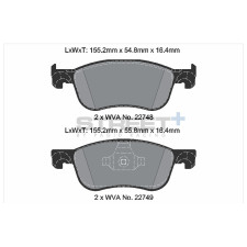 Pastillas de freno Pagid T8234 Street+