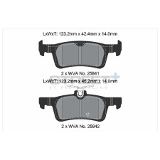 Pastillas de freno Pagid T8235 Street+