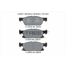 Pastillas de freno Pagid T8236 Street+