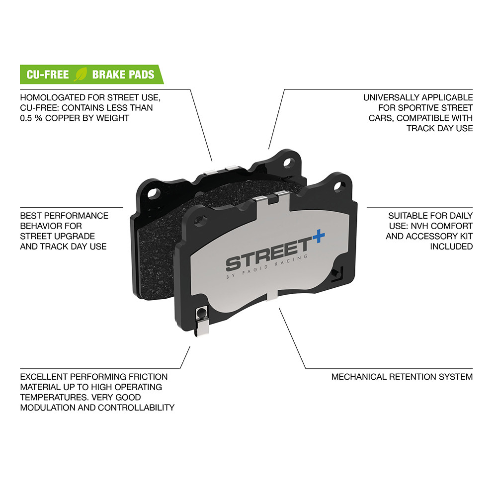 Pastillas de freno Pagid T8305 Street+Array