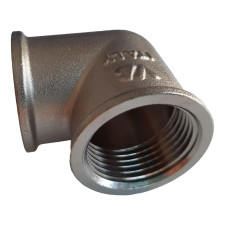 Adaptador 90° BSP 1x11 fêmea - fêmea