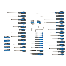 Juego de destornilladores y accesorios Silverine 100 uds.