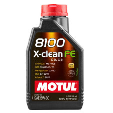 Óleo de motor MOTUL 8100 X-clean FE 5W-30 - lata 1L