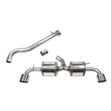 Tubo central + adaptador + silenciador 114 Racing Inoxcar Toyota Yaris GR 1,6 após 2024