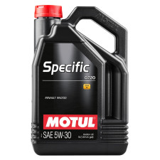 Óleo para motor MOTUL SPECIFIC 0720 5W30 - bidão de 5 litros