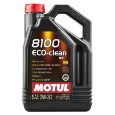 Óleo para motor MOTUL 8100 ECO-CLEAN 0W30 - tambor de 5 litros