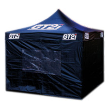 Pack Carpa Negra 3x3m GT2i + Muro con Ventana