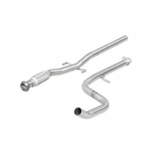 Conjunto de escape: tubo central + silenciador sem silenciador Peugeot 208 GTi fase 2