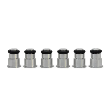 Kit de 6 elevadores de inyectores 034 Motorsport (+13.5MM), Diámetro 14mm